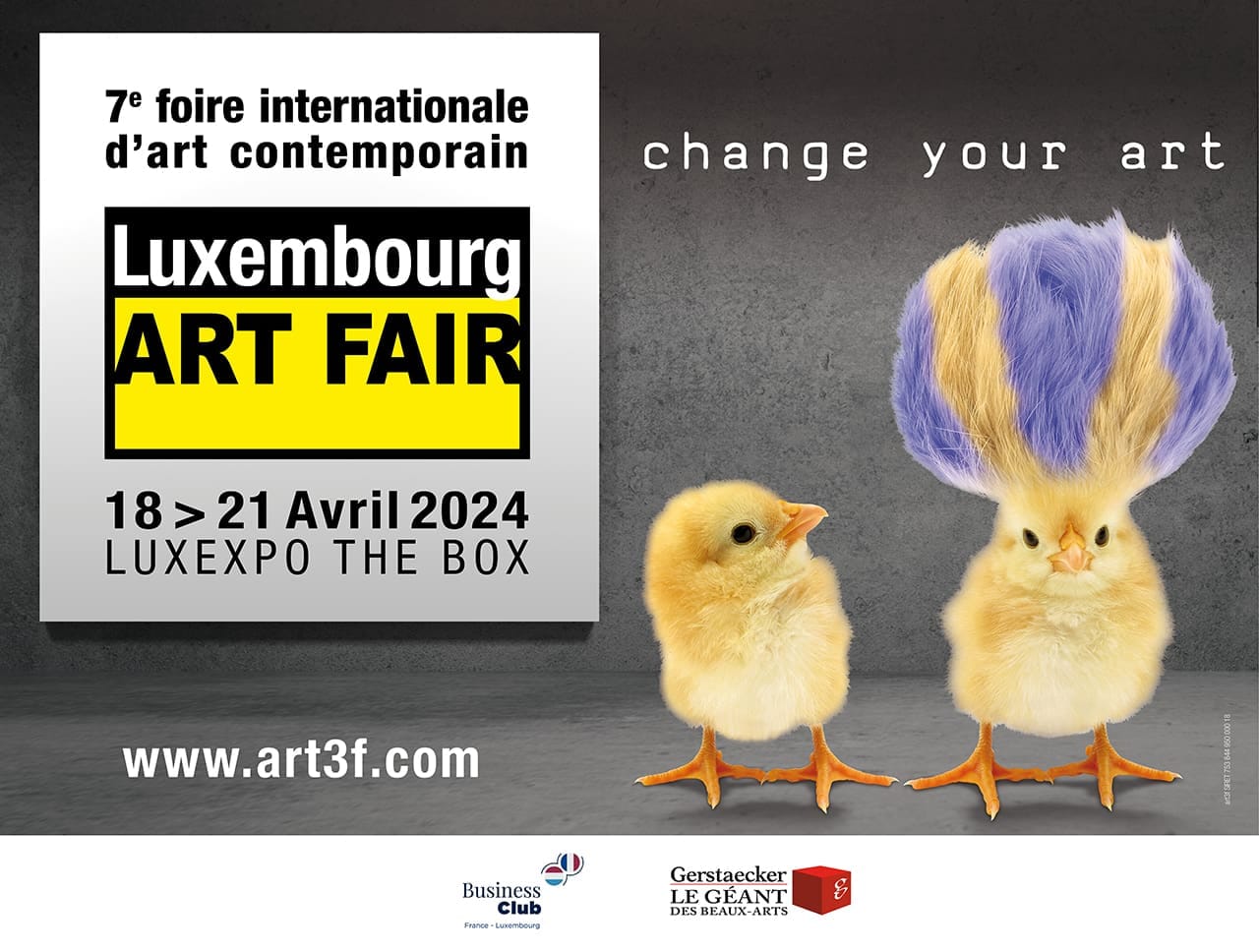 Art Fair Luxembourg,18-21 Avril 