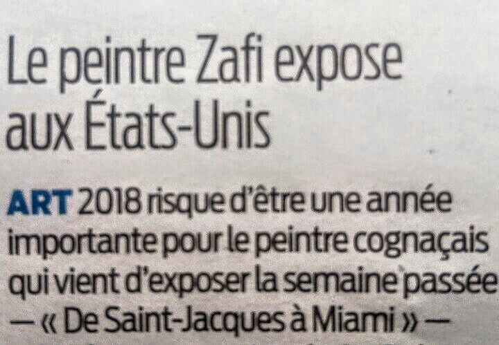 Zafi expose aux Etats-Unis