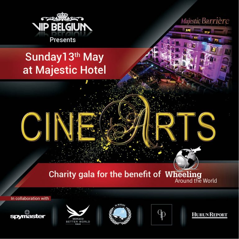 Gala de charité Ciné Art, hôtel Majestic Barrière, Cannes 